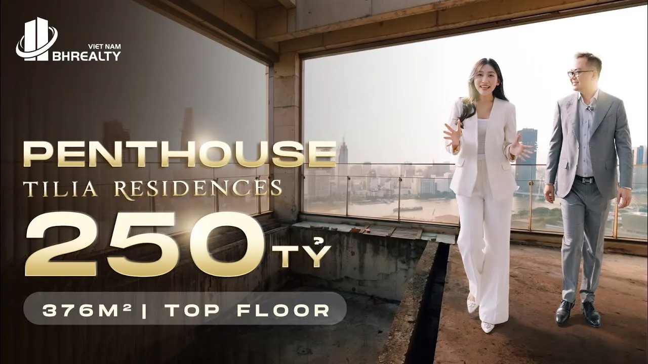 Tham quan Penthouse Tilia Residences 376m²